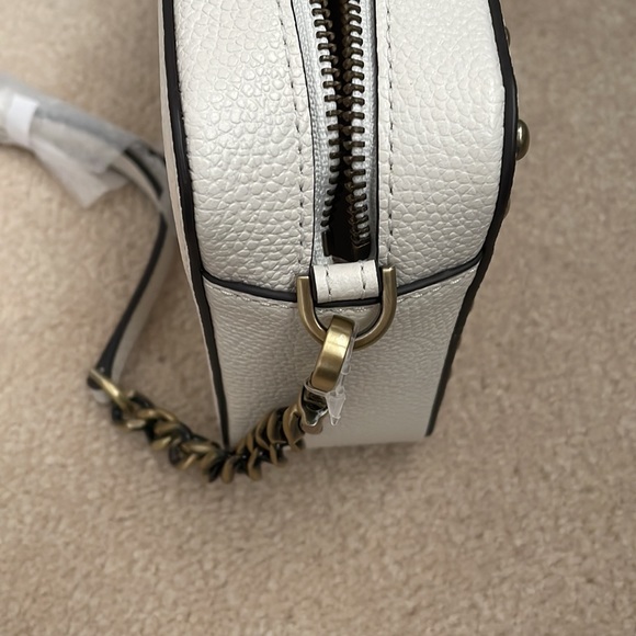 Michael Kors Crossbody white studded leather purse - Picture 5 of 10